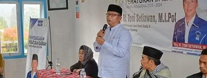 10 Tahun Mengabdi di DPRD Jawa Barat, Toni Setiawan: Hatur Nuhun Kabupaten Bandung